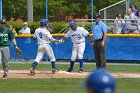 Baseball vs Babson  Wheaton College Baseball vs Babson during Championship game of the NEWMAC Championship hosted by Wheaton. - (Photo by Keith Nordstrom) : Wheaton, baseball, NEWMAC